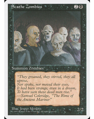 Magic: The Gathering Scathe Zombies (158) Lightly Played