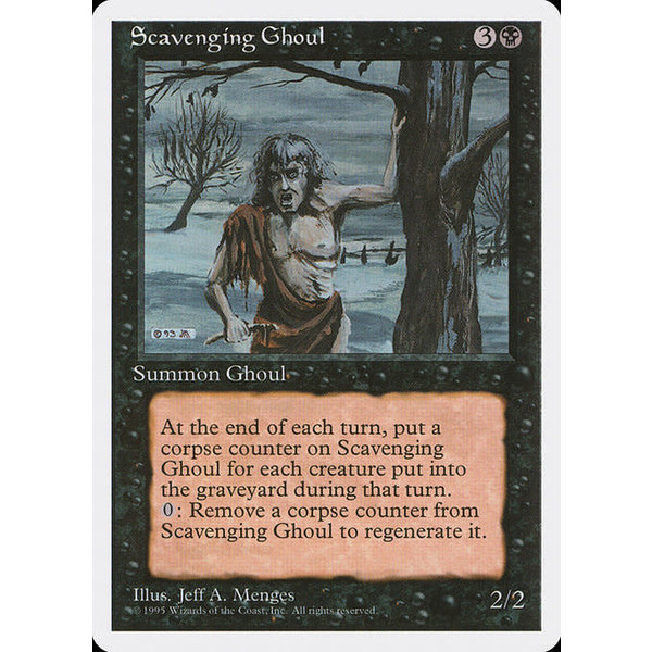 Magic: The Gathering Scavenging Ghoul (159) Lightly Played