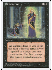 Magic: The Gathering Simulacrum (161) Lightly Played