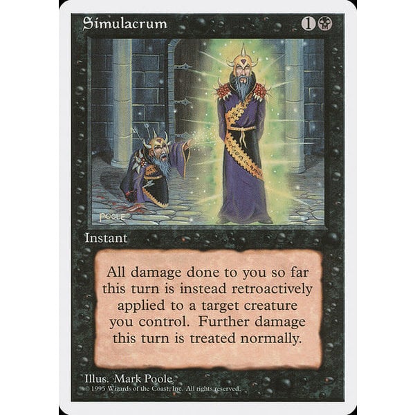 Magic: The Gathering Simulacrum (161) Lightly Played