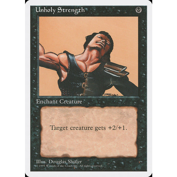 Magic: The Gathering Unholy Strength (166) Lightly Played
