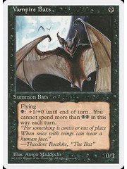 Magic: The Gathering Vampire Bats (167) Lightly Played