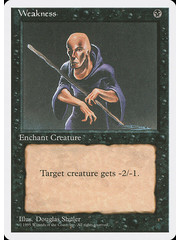 Magic: The Gathering Weakness (170) Lightly Played