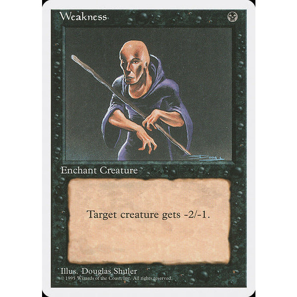 Magic: The Gathering Weakness (170) Lightly Played
