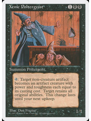 Magic: The Gathering Xenic Poltergeist (173) Lightly Played