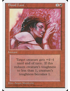 Magic: The Gathering Blood Lust (178) Lightly Played