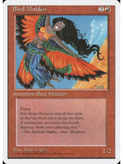 Magic: The Gathering Bird Maiden (177) Lightly Played