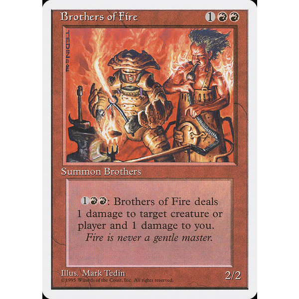 Magic: The Gathering Brothers of Fire (179) Lightly Played