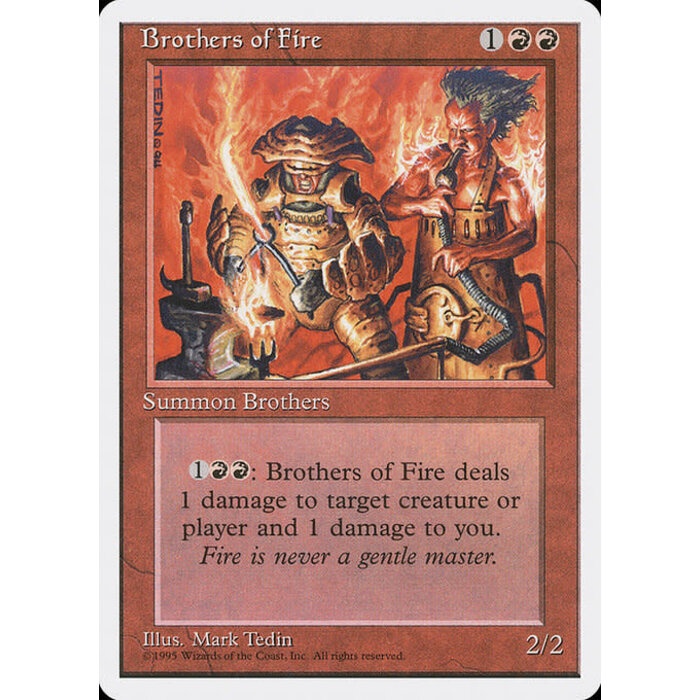 Magic: The Gathering Brothers of Fire (179) Lightly Played