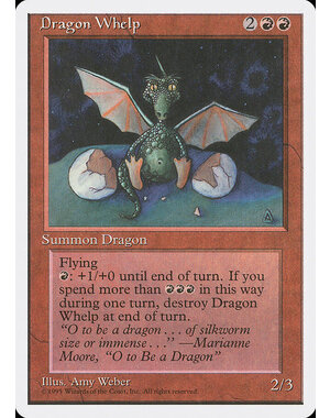 Magic: The Gathering Dragon Whelp (186) Lightly Played