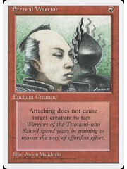 Magic: The Gathering Eternal Warrior (190) Lightly Played