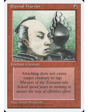 Magic: The Gathering Eternal Warrior (190) Lightly Played