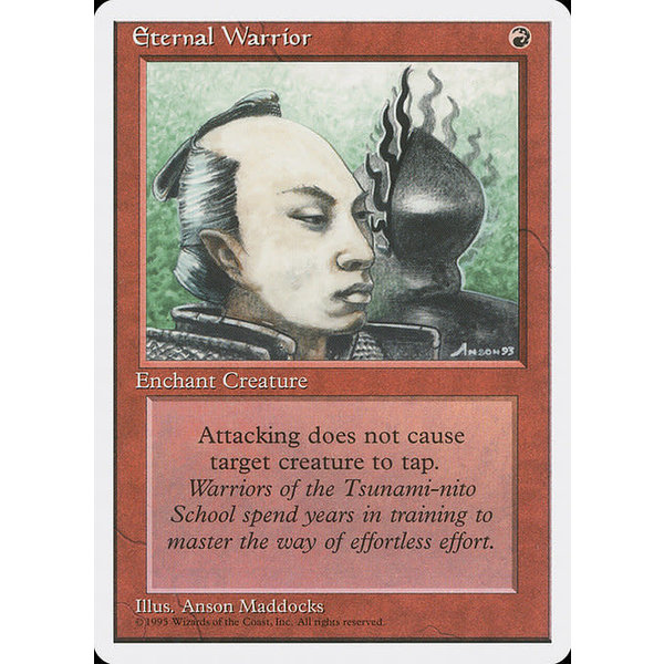 Magic: The Gathering Eternal Warrior (190) Lightly Played