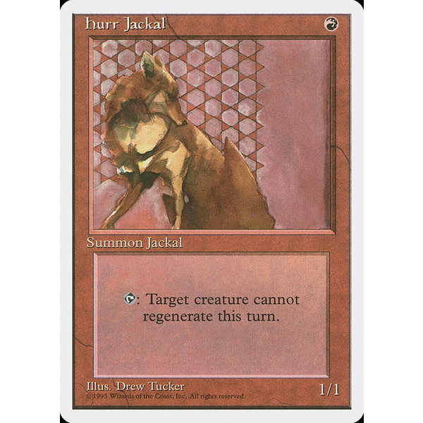 Magic: The Gathering Hurr Jackal (203) Lightly Played