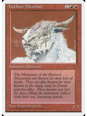 Magic: The Gathering Hurloon Minotaur (202) Moderately Played