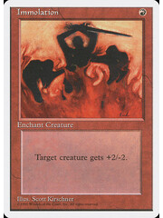 Magic: The Gathering Immolation (204) Lightly Played