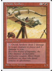 Magic: The Gathering Orcish Artillery (214) Lightly Played