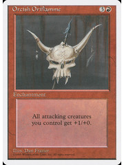 Magic: The Gathering Orcish Oriflamme (215) Lightly Played