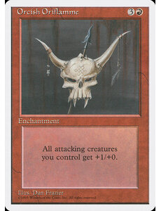 Magic: The Gathering Orcish Oriflamme (215) Lightly Played