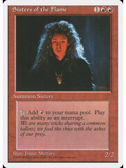 Magic: The Gathering Sisters of the Flame (221) Lightly Played