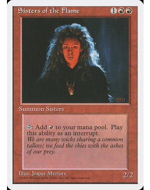 Magic: The Gathering Sisters of the Flame (221) Lightly Played