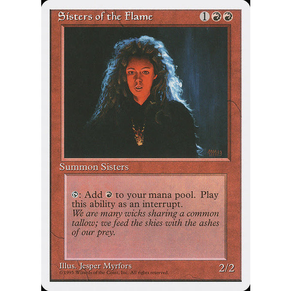 Magic: The Gathering Sisters of the Flame (221) Lightly Played