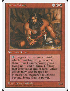 Magic: The Gathering Stone Giant (223) Lightly Played