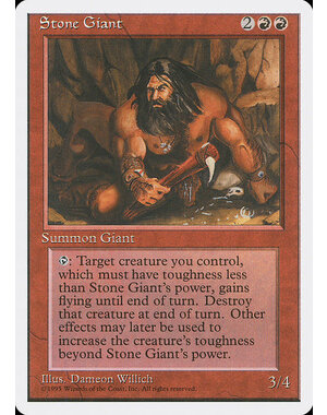 Magic: The Gathering Stone Giant (223) Lightly Played