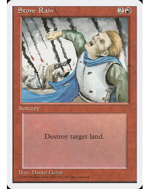 Magic: The Gathering Stone Rain (224) Lightly Played