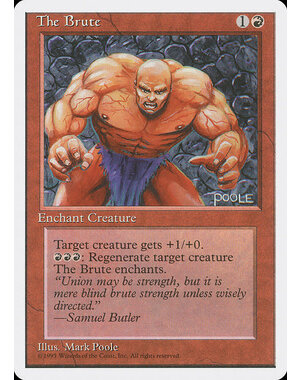 Magic: The Gathering The Brute (226) Lightly Played
