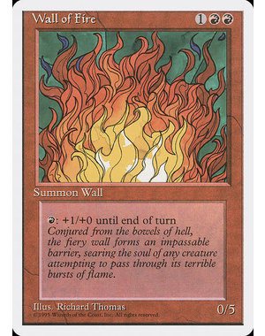 Magic: The Gathering Wall of Fire (230) Lightly Played