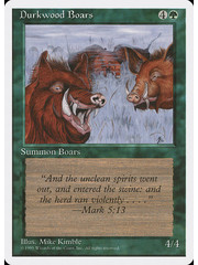 Magic: The Gathering Durkwood Boars (241) Lightly Played