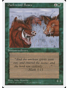 Magic: The Gathering Durkwood Boars (241) Lightly Played