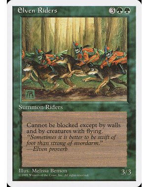 Magic: The Gathering Elven Riders (242) Moderately Played