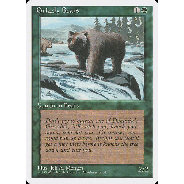 Magic: The Gathering Grizzly Bears (250) Lightly Played