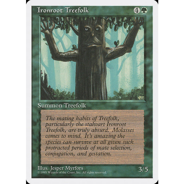 Magic: The Gathering Ironroot Treefolk (253) Lightly Played
