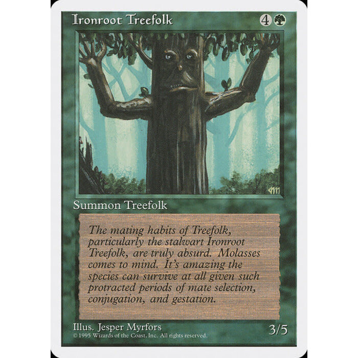 Magic: The Gathering Ironroot Treefolk (253) Lightly Played