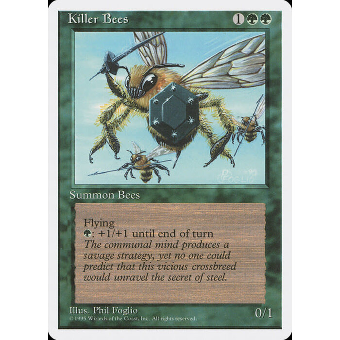 Magic: The Gathering Killer Bees (254) Lightly Played