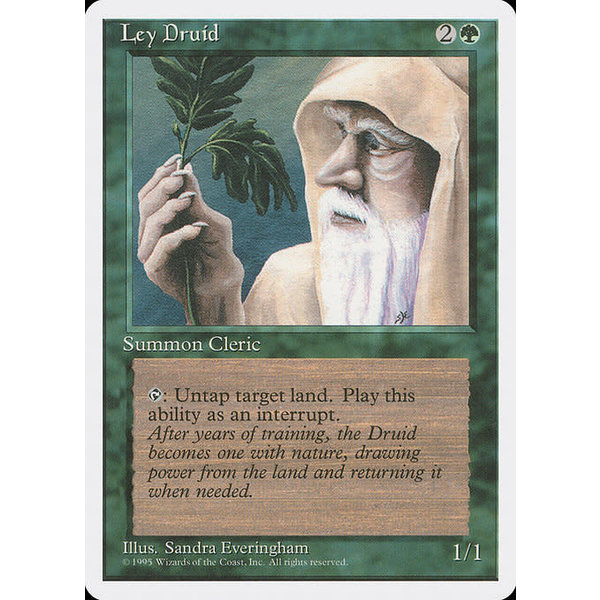 Magic: The Gathering Ley Druid (256) Lightly Played