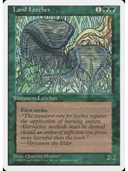 Magic: The Gathering Land Leeches (255) Lightly Played