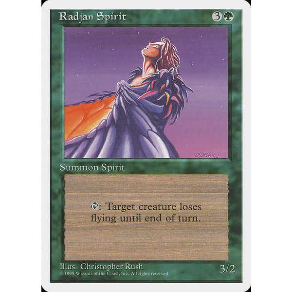 Magic: The Gathering Radjan Spirit (266) Lightly Played