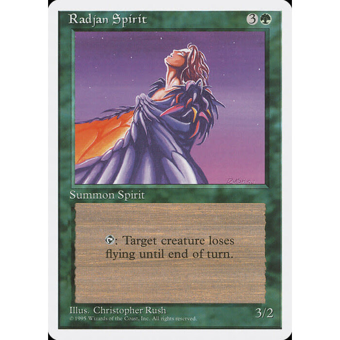 Magic: The Gathering Radjan Spirit (266) Lightly Played