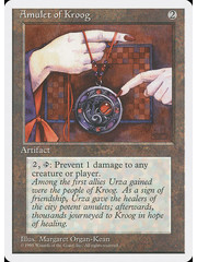Magic: The Gathering Amulet of Kroog (293) Lightly Played