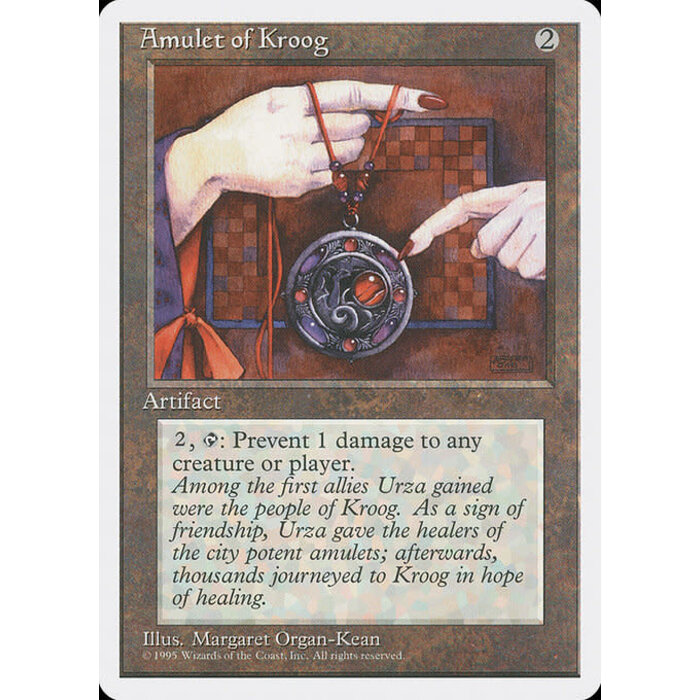 Magic: The Gathering Amulet of Kroog (293) Lightly Played