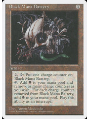 Magic: The Gathering Black Mana Battery (298) Near Mint