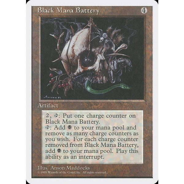 Magic: The Gathering Black Mana Battery (298) Near Mint