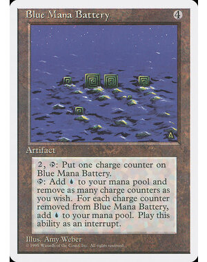 Magic: The Gathering Blue Mana Battery (300) Lightly Played