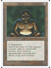 Magic: The Gathering Clay Statue (305) Lightly Played