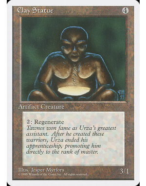 Magic: The Gathering Clay Statue (305) Lightly Played