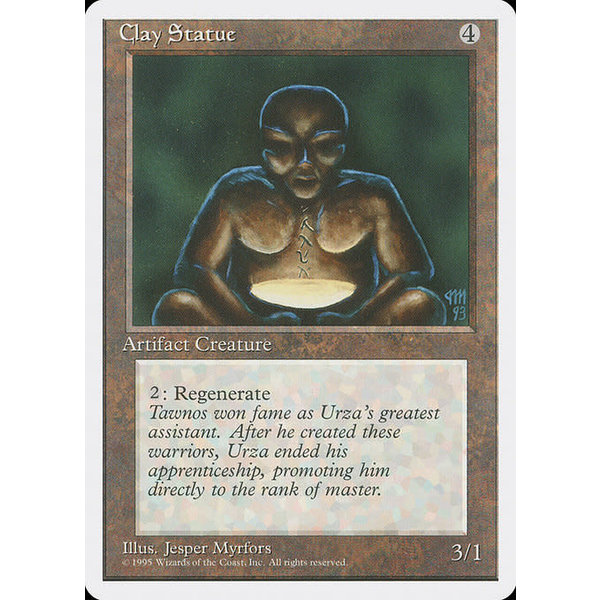 Magic: The Gathering Clay Statue (305) Lightly Played